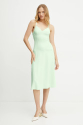 Šaty Elisabetta Franchi tyrkysová barva, mini, AB74852E2