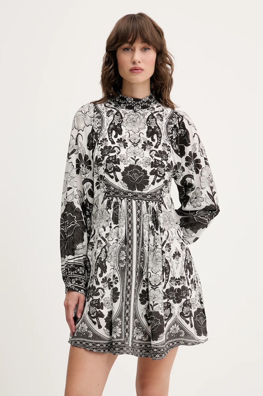 Šaty Farm Rio bílá barva, mini, 328920