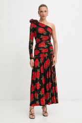 Šaty Farm Rio černá barva, maxi, 340026