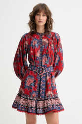 Šaty Farm Rio červená barva, mini, 336927
