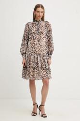 Šaty Fracomina béžová barva, mini, FJ25WD1004W41201