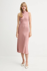 Šaty Fracomina růžová barva, maxi, FS25WD2009W45101