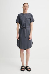 Šaty G-Star šedá barva, mini, D26157-D573