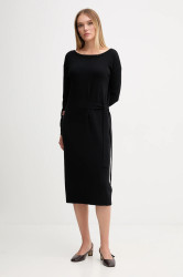 Šaty Gaudi černá barva, maxi, 521FD13001