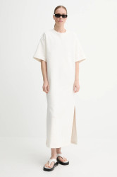 Šaty Gestuz bílá barva, maxi, 10910335