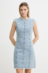Šaty Gestuz modrá barva, mini, 10910383