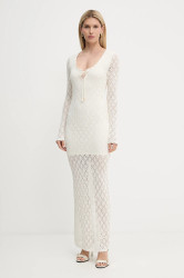 Šaty Guess ALBA béžová barva, maxi, W5YK85 Z0010