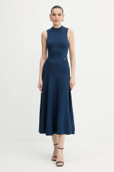 Šaty Guess CASSANDRA modrá barva, maxi, W5YK0S Z0241