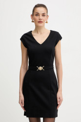 Šaty Guess CHRISSY černá barva, mini, W5BK21 KCMU2