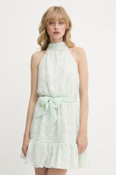 Šaty Guess DANILE zelená barva, mini, W5GK15 W0WA2
