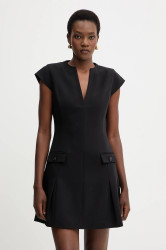 Šaty Guess JOANDRA černá barva, mini, W5BK19 W2402