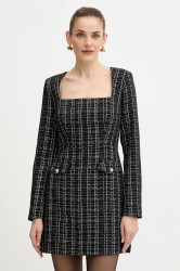 Šaty Guess SANDRA černá barva, mini, W5BK20 W2382