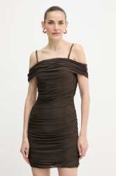 Šaty Guess VERDIANA zelená barva, mini, přiléhavé, W5YK21 KCZC2