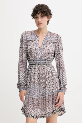 Šaty Hale BOB hnědá barva, mini, 55RY660A