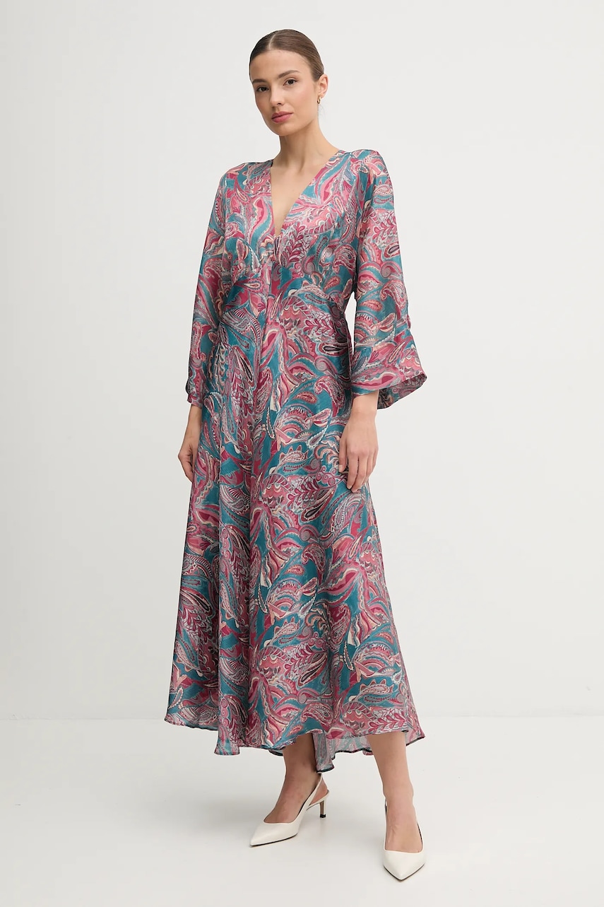 Šaty Hoss Intropia modrá barva, maxi, 8222116