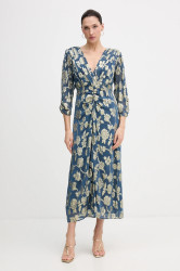 Šaty Hoss Intropia modrá barva, midi, 8222120