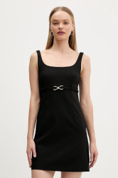 Šaty HUGO Kalantia černá barva, mini, 50552242