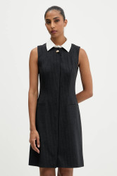 Šaty HUGO Kaledoni černá barva, mini, 50547212