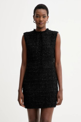 Šaty IRO černá barva, mini, WP33SANNAI