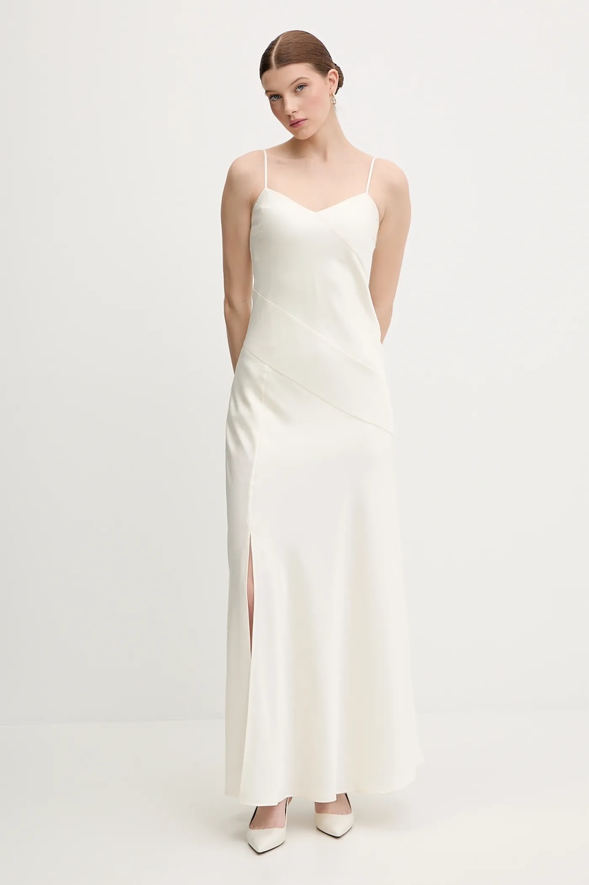 Šaty Joop! béžová barva, maxi, 30100029