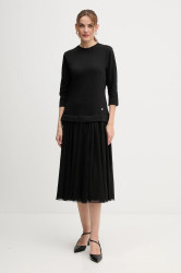 Šaty Joop! černá barva, midi, 30047770