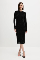 Šaty Joop! černá barva, midi, přiléhavé, 30048292
