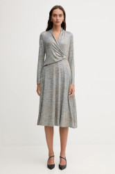 Šaty Joseph Ribkoff stříbrná barva, midi, 253285