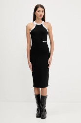 Šaty Karl Lagerfeld Jeans černá barva, mini, A3W13008