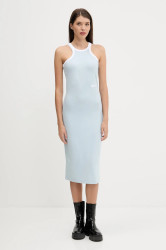 Šaty Karl Lagerfeld Jeans modrá barva, mini, A3W13008