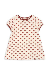 Šaty Konges Sløjd AVA SLIP DRESS GOTS béžová barva, mini, KS103236