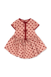 Šaty Konges Sløjd DELPHINE DRESS oranžová barva, mini, KS103300