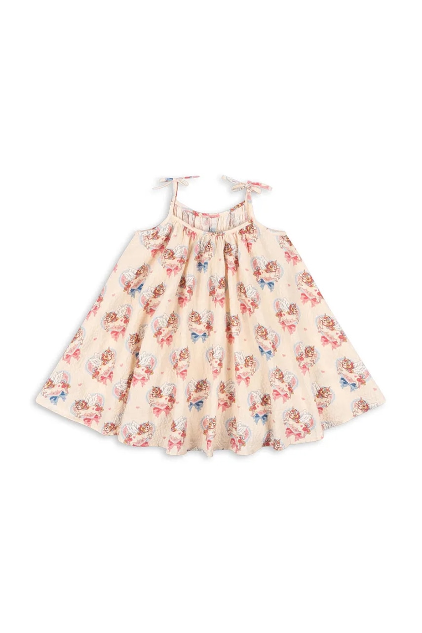 Šaty Konges Sløjd VIVIAN STRAP DRESS GOTS