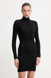 Šaty La Mania YOKO černá barva, mini, přiléhavé, YOKO