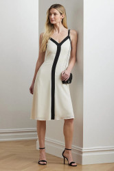 Šaty Lauren Ralph Lauren béžová barva, mini, 250963709