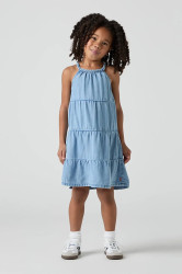Šaty Levi's HALTER TIERED DRESS