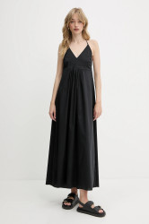 Šaty Liu Jo černá barva, maxi, VA5069.TS330