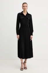 Šaty Liu Jo černá barva, midi, MF5145 T4241