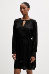 Šaty Liu Jo černá barva, mini, MF5317 T082A