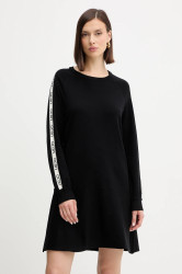 Šaty Liu Jo černá barva, mini, TF5288.MS63L
