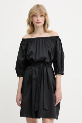 Šaty Liu Jo černá barva, mini, VA5177.TS330