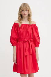 Šaty Liu Jo červená barva, mini, VA5177.TS330