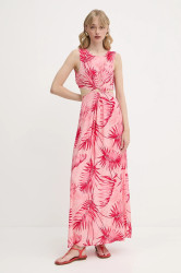 Šaty Liu Jo růžová barva, maxi, VA5029.T2961