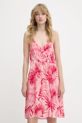 Šaty Liu Jo růžová barva, mini, VA5133.T2961