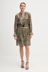 Šaty Marc Aurel zelená barva, mini, 6585-1010-93490