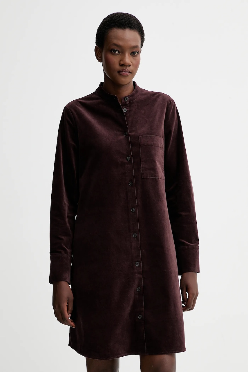 Šaty Marc O'Polo hnědá barva, mini, 510023521337