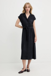 Šaty Marc O'Polo tmavomodrá barva, midi, 5000006770