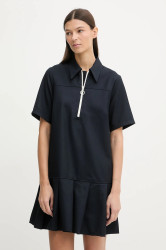 Šaty Marc O'Polo tmavomodrá barva, mini, 5000007594