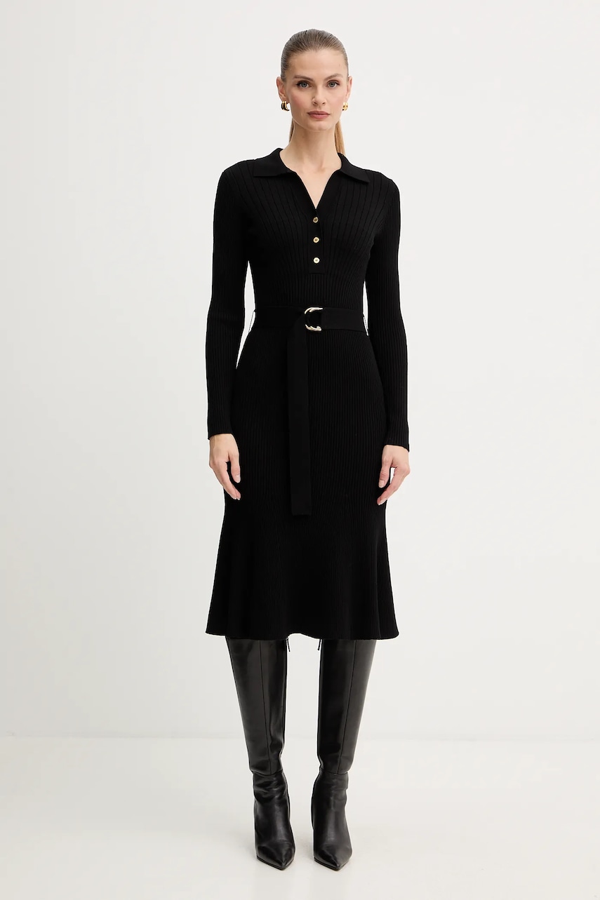 Šaty Marciano by Guess AGATHE černá barva, maxi, 5BGK07 5891Z