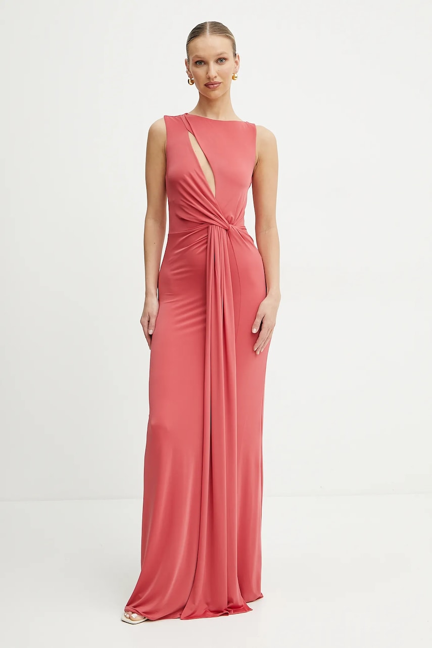 Šaty Marciano by Guess ALVA růžová barva, maxi, 5GGK40 6259A