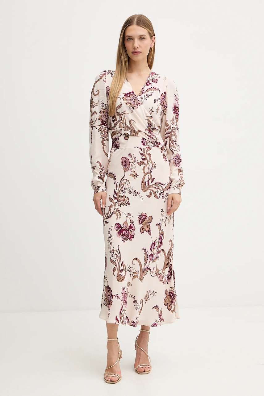 Šaty Marciano by Guess DENISE béžová barva, maxi, 5BGK32 7352A